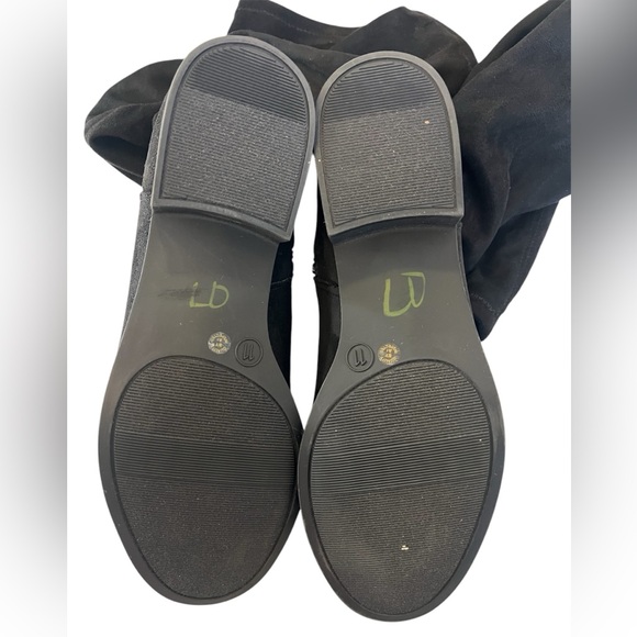 Worthington Elegant Black Knee-High Boots, Size 10 - Picture 6 of 6